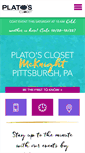 Mobile Screenshot of platosclosetmcknight.com